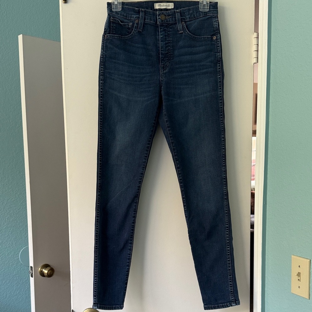 Madewell Dark Blue Skinny Jeans